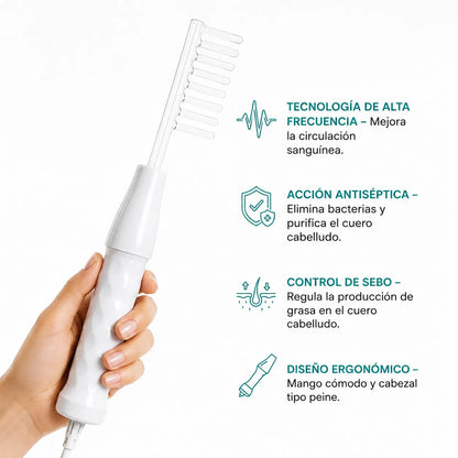 CapilRoot Pro - Recupera tu cabello con tecnología clínica, en solo 8 minutos al día