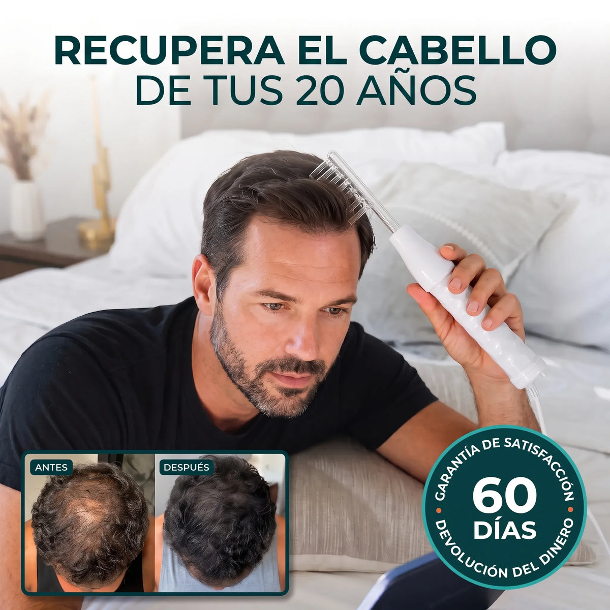 CapilRoot Pro - Frena la caída y estimula el nacimiento de cabello nuevo en 60 días